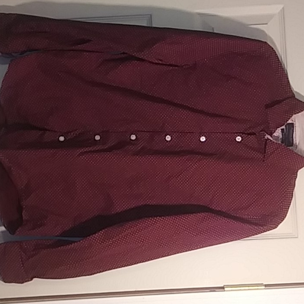Button Down Slim Fit Dress Shirt